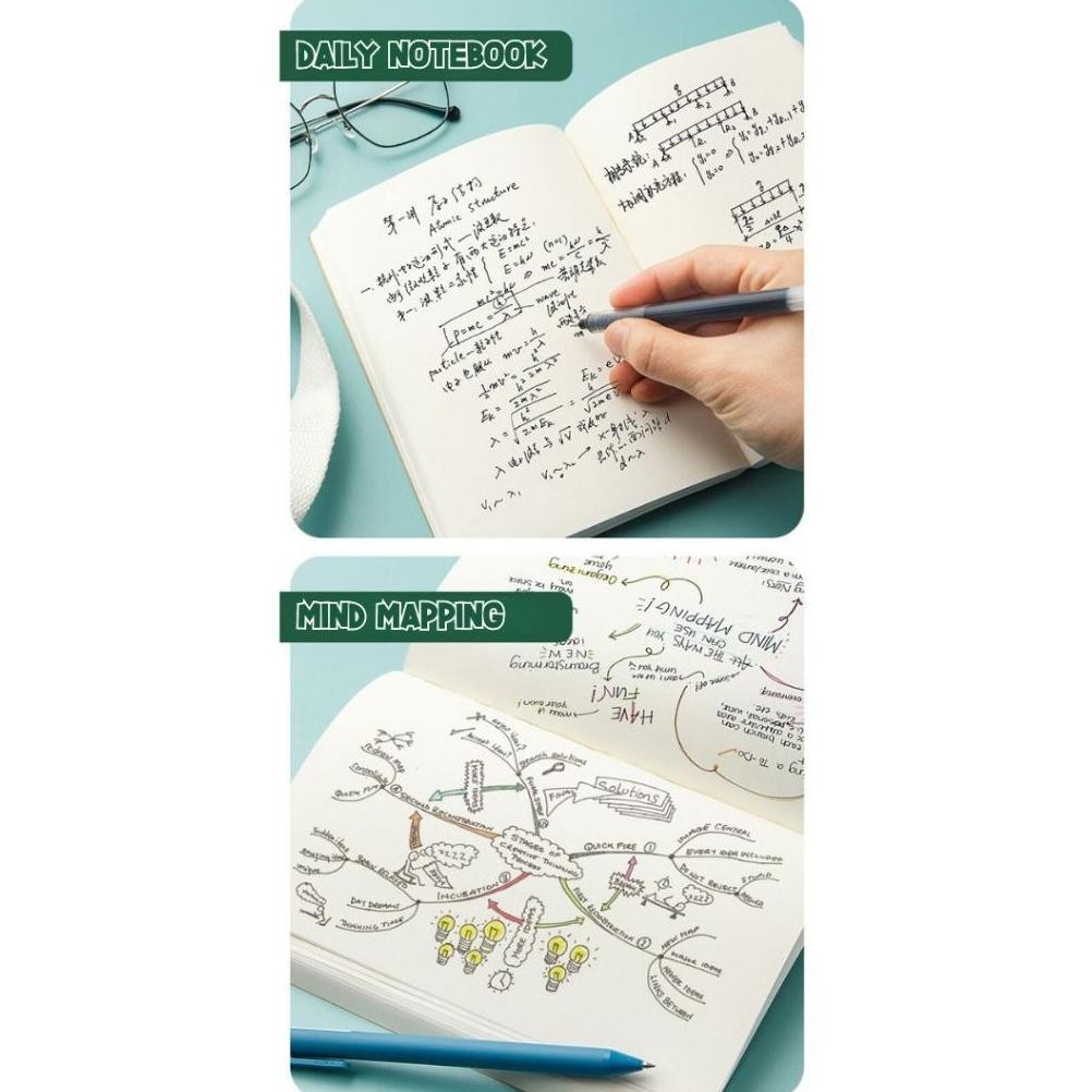 

(184 LEMBAR) BUKU TULIS NOTEBOOK CATATAN POLOS JOURNAL SKETSA SEKOLAH KANTOR STY7001 BISA COD