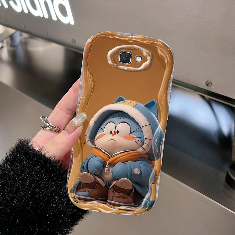 Casing Hp Untuk Samsung Galaxy J7 Prime J2 Prime J7 Prime 2 Case populer Casing pola Doraemon lucu K