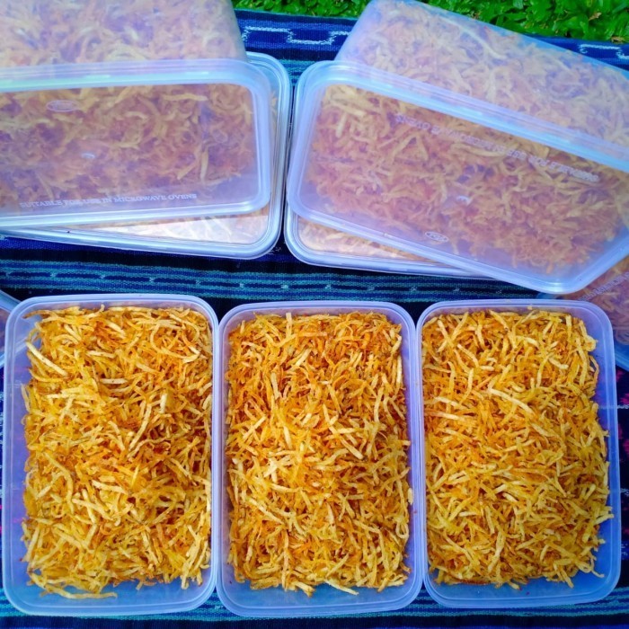 

Kering Kentang Special / Kentang Kriwil / Kentang Mustofa - Pedas