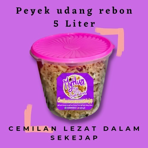 

Peyek Udang Rebon 5 Liter Toples