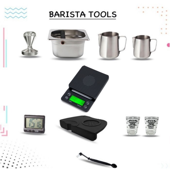 Ready Paket Mesin Espresso LATINA Primo Grinder Latina VEGA DX60-E +TOOLS