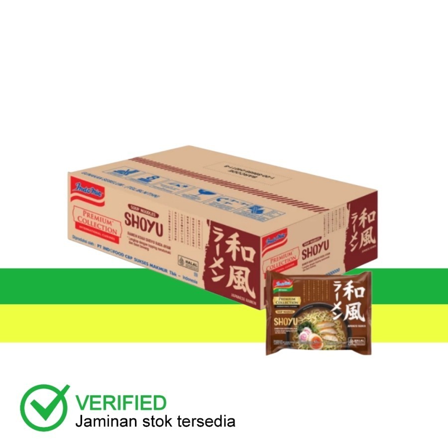 

Indomie Mie Instan Premium Japanese Shoyu Ramen 86 g - Karton