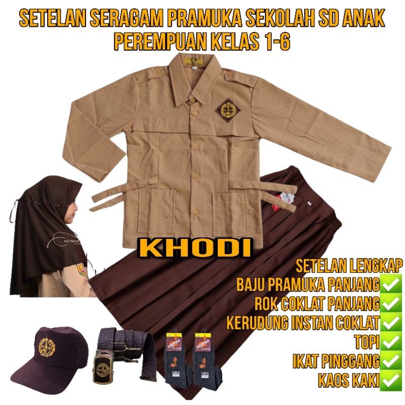 Seragam Sekolah Sd Smp Sma Laki Cewek Sragam Sekollah Paud Dan Tk Rok Panjang Sklh Smk Wanita Dewasa
