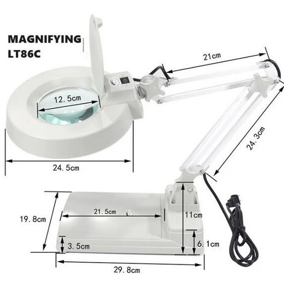 

Jual Magnifying Lamp Model Lt-86C