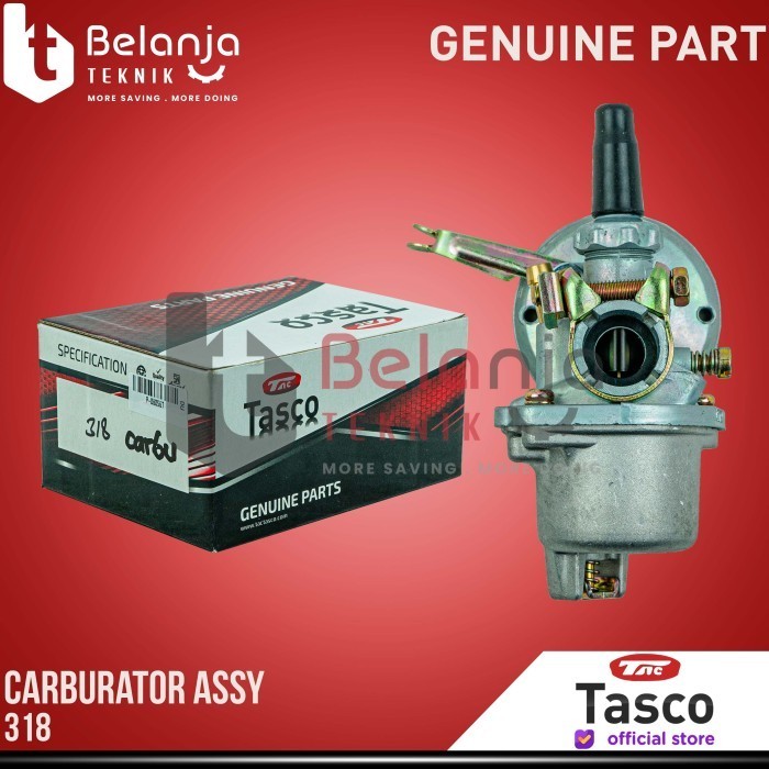 Tasco Carburator Assy 318 221 Karburator Karbu Mesin Potong Rumput