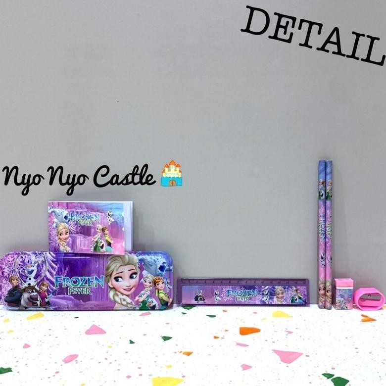 

Ga24 Stationary Set Box 7In1 Alat Tulis Anak Unicorn Frozen Minion Spiderman Cars Mcqueen Lol Surprise Tsum Tsum Doraemon Hello Kitty Little Pony Promo
