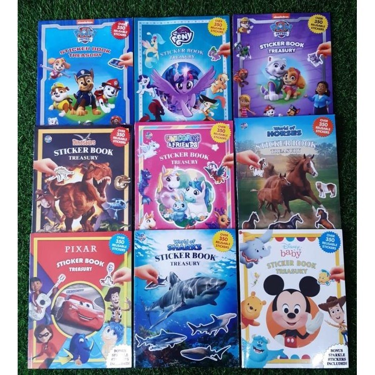 [Ready] Sticker Book Treasury Series