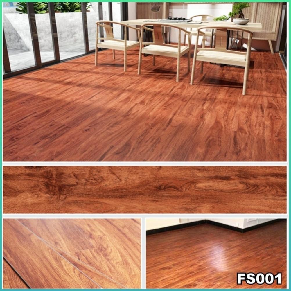 Stiker Lantai Vinyl Stiker Lantai Motif Kayu 36PCS Vinil kayu parket 91.44cm x 15,24cm Vinyl Lantai 