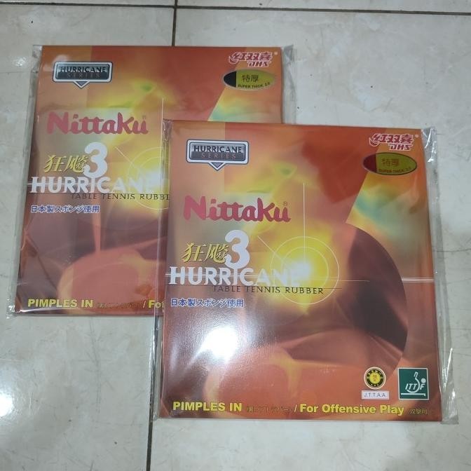 NEW Karet Nittaku Hurricane 3