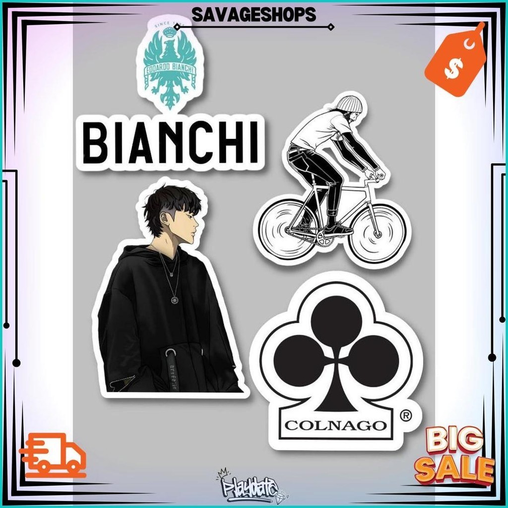 

Stiker Sticker Vinyl Aesthetic Murah 18Pcs Sticker Fixed Gear Jay Jo Wind Breaker | Anti Air Untuk Laptop Helmet Case Handphone Tumbler Promo
