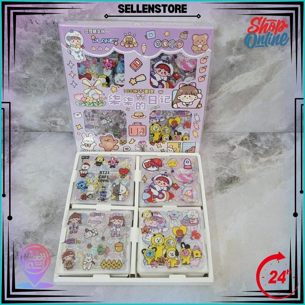 

Stiker Korea Lucu Stiker Momo X Bts 100 Pcs Stiker Motif Korea Lucu Anti Air Stiker Waterproof Isi 100 Gratis Ongkir