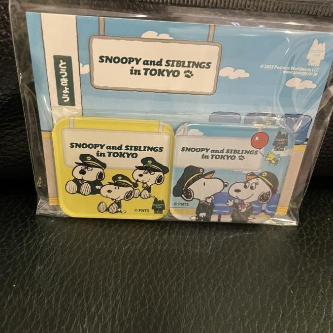 

snoopy magnet 2 pcs tokyo station