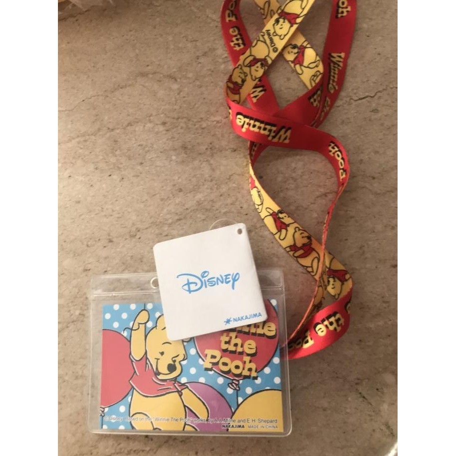 

pooh id card holder / disney card holder