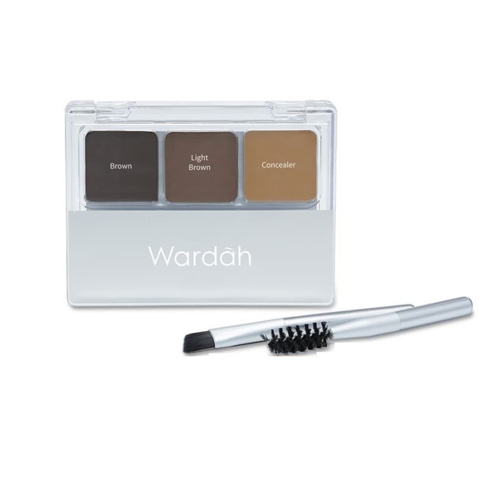 Wardah EyeXpert Eyebrow Kit - Eye Brow Make Up Alis
