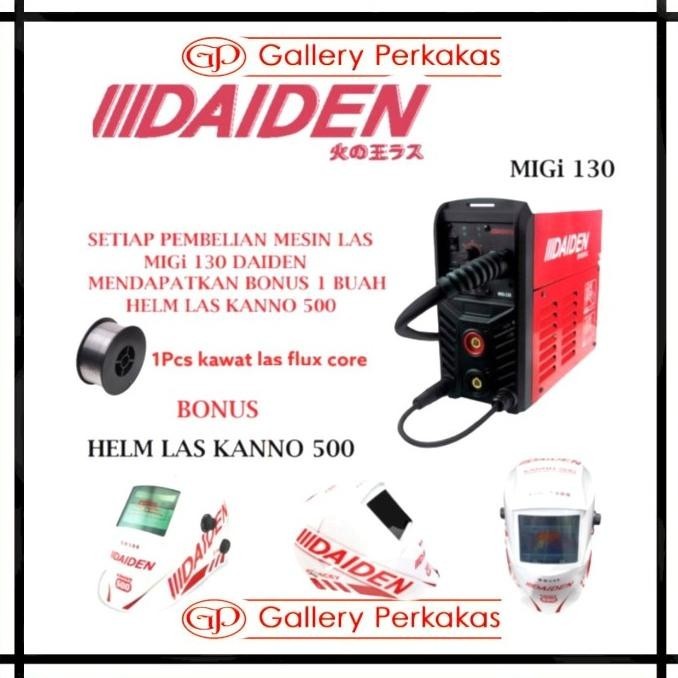 Travo Las Mesin Las Mig 130 Daiden Mesin Las Mig Migi Mag Daiden