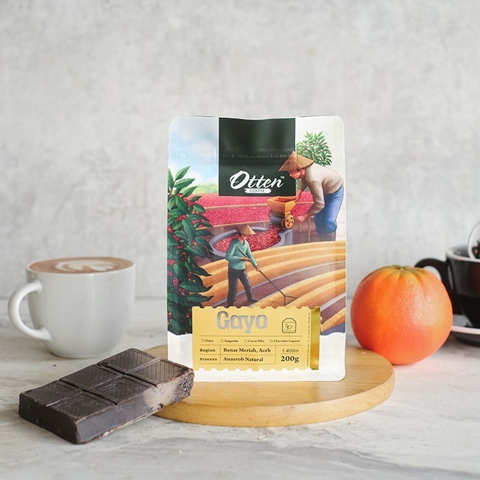 

Kopi Arabica Aceh Gayo Anaerob Natural 200G - Coffee