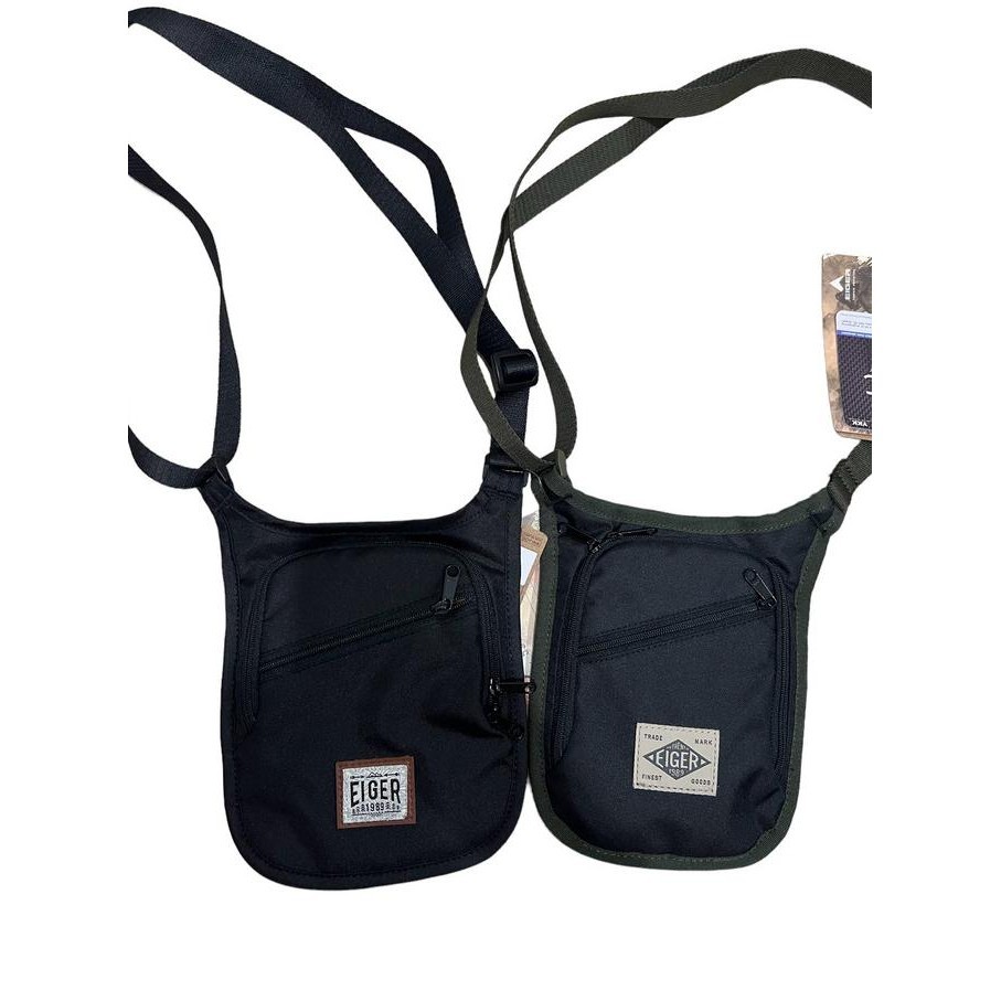 Passport Pouch Eiger Original - Tas Selempang Kecil - Travel Pouch