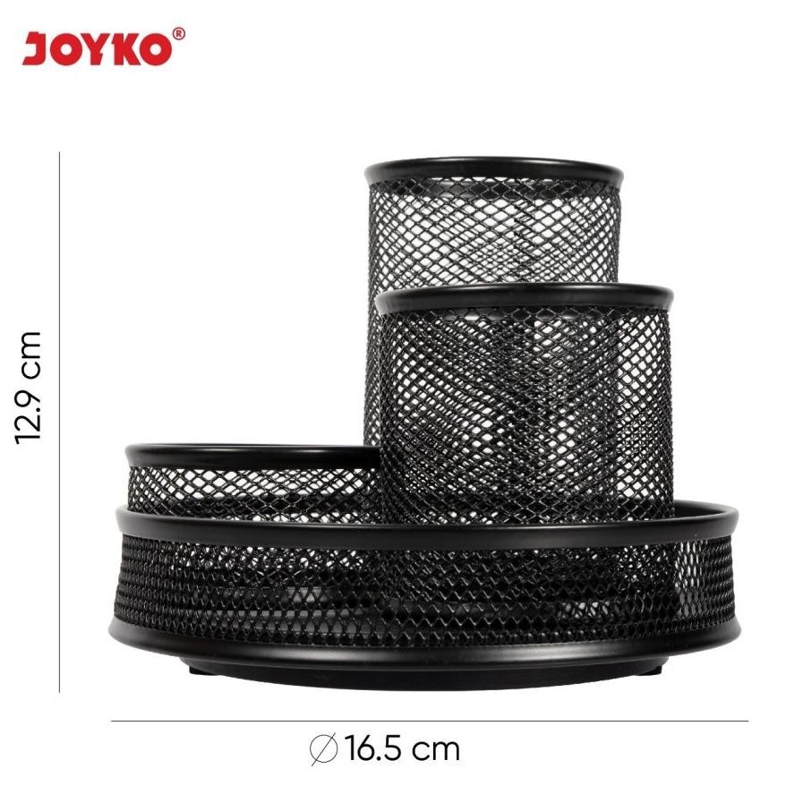 

Iqr-914 Desk Set Joyko Ds24 360 Rotary/Pen Stand Holder/Tempat Pensil Jaring Viral