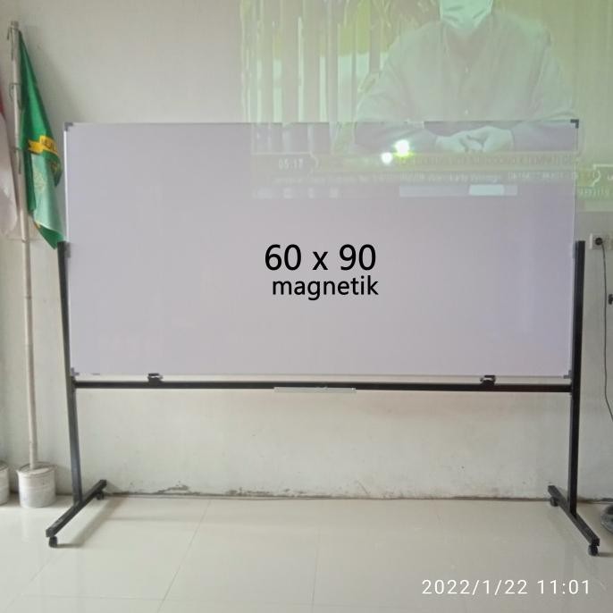 

Jual Whiteboard 60 X 90 Cm Standing Magnetik