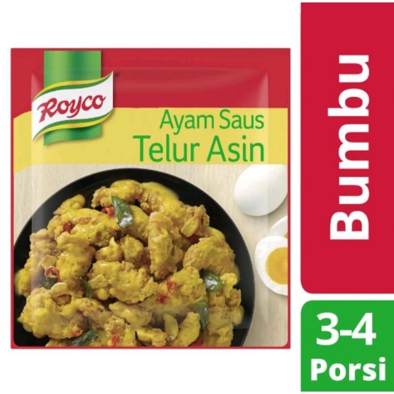 

Royco Bumbu Ayam Saos Telur Asin Salted Egg Siap Pakai 22gr