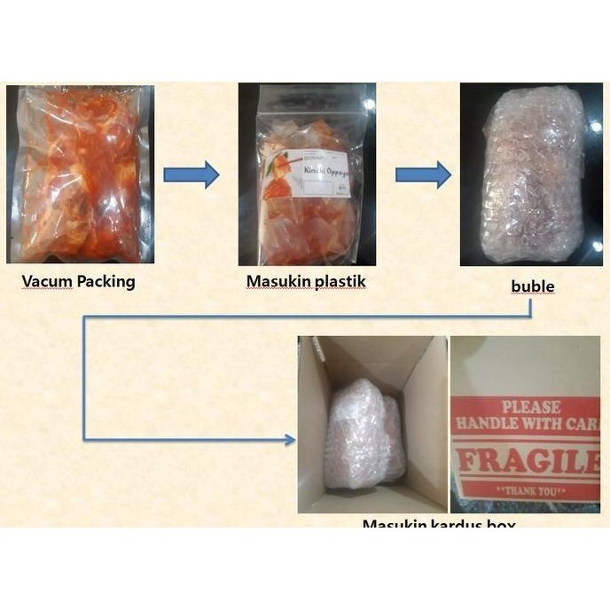 

kimchi SAWI RASA MANIS korea 500 gram Enak Halal Harum manis