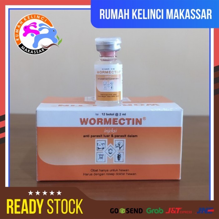 >>>>>] WORMECTIN 2 ML Free Alat Suntik Obat Scabies Kucing Kelinci Anjing