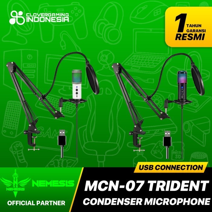 Nyk Nemesis Mcn-07 Trident Rgb - Mcn07 Mcn 07 Condenser Microphone