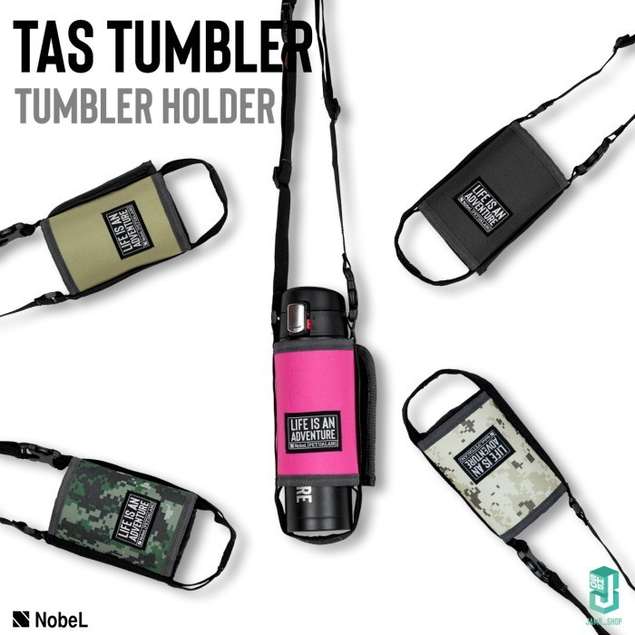 Tas TumblerTumbler HolderNobel OutdoorTas BotolTali Adjustable