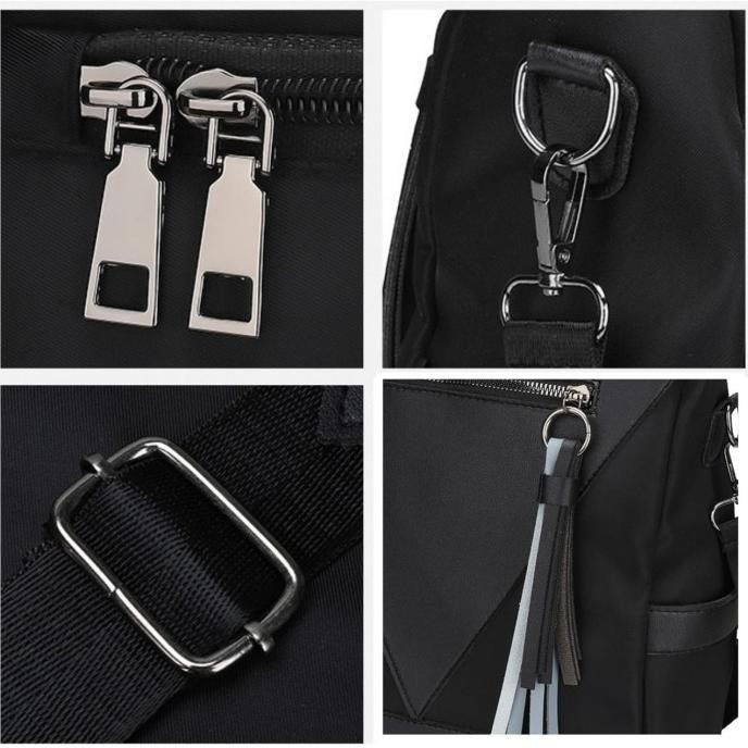 TAS RANSEL WANITA KULIT IMPORT PUNGGUNG BESAR PREMIUM DIRANA BACKPACK