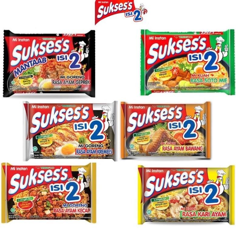 

New Produk Mie Suksess Isi 2 Kuah & Goreng All Varian Mie Sukses .