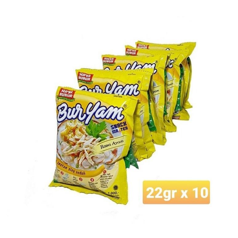 

New Produk Super Bubur Buryam Netto 22Gr Isi 10 .