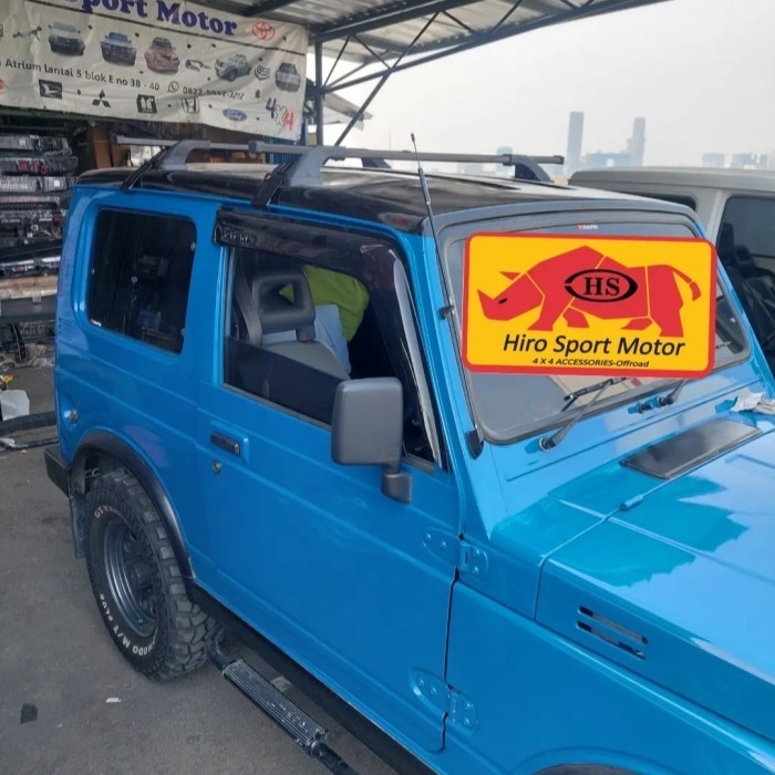 buzz rack + cross bar roof jimny katana Hiro Motor