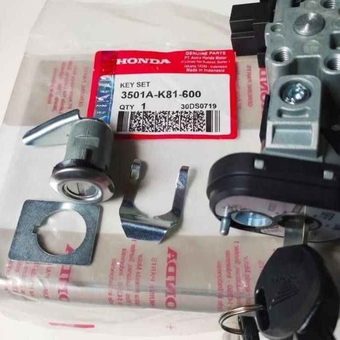 KUNCI KONTAK ASSY HONDA BEAT STREET BEAT ESP BARANG ORI HGP