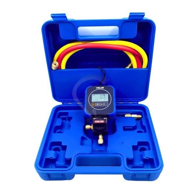 Tersedia Manifold Ac Value R32 R410A R22 Digital Single Gauge Vrm1-0101I