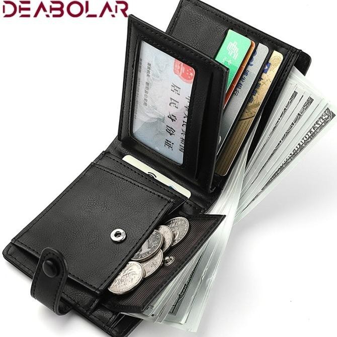 DOMPET LIPAT PRIA PENDEK KARTU KULIT DEABOLAR ORIGINAL RUDIGER WA569B5