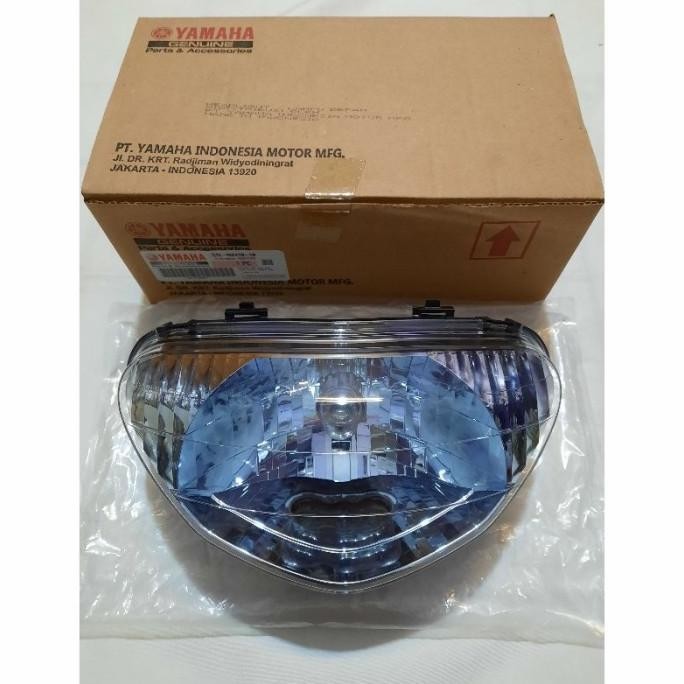 Reflektor mio lama smoke blue ori reflektor depan mio sporty lampu dep