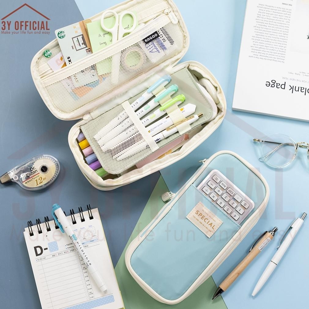 

3Y Angoo Collapsible Pencil Case kotak pensil aesthetic