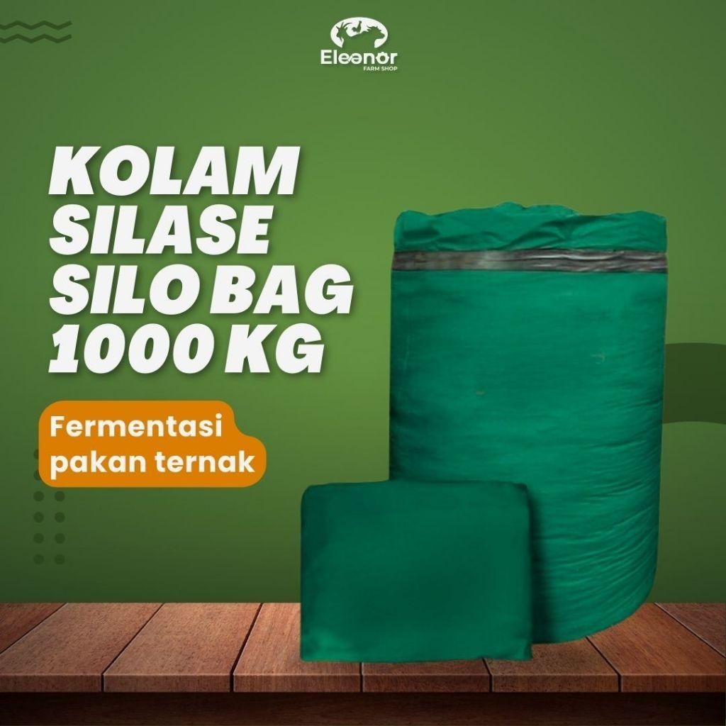 Kolam Silase Silo Bag Kolam Pakan Fermentasi Ternak Kambing Domba Sapi 1000kg Premium Farm