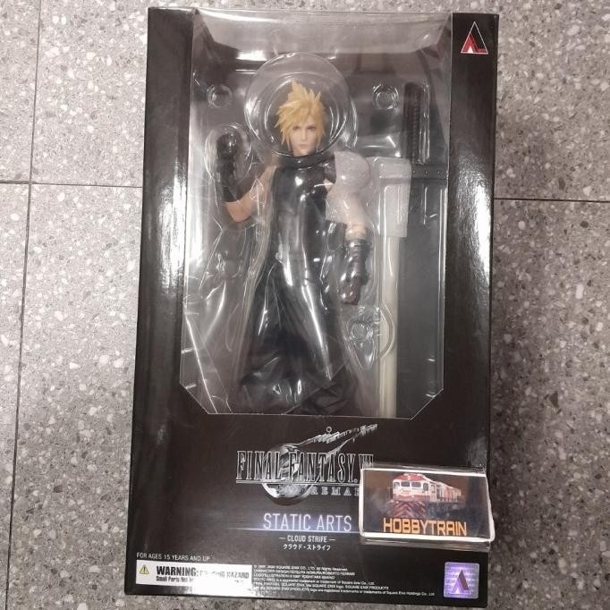 FINAL FANTASY VII REMAKE STATIC ARTS CLOUD STRIFE FIGURE