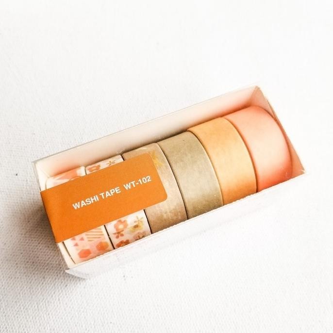 

Joyko Washi Tape Set 6pcs WT