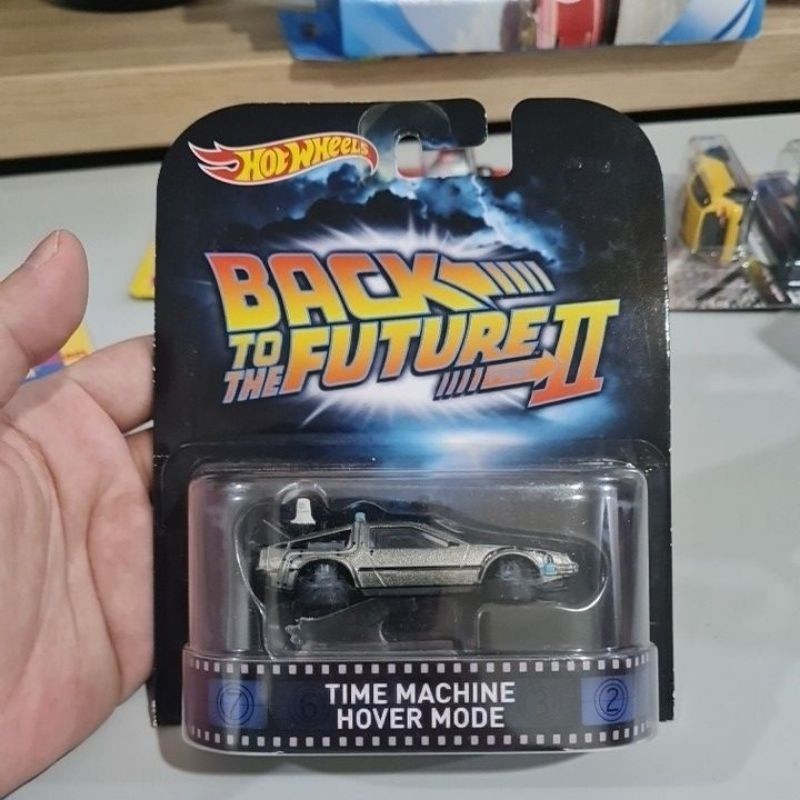 Hot Wheels Retro Back To The Future 2 BTTF Time Machine Hover Mode
