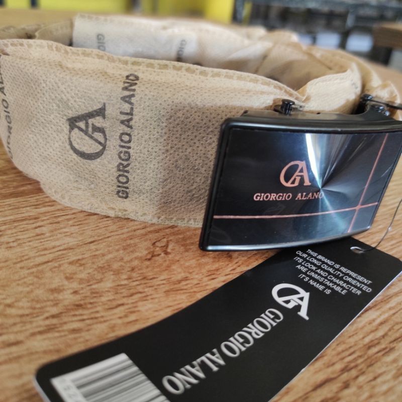 BEST SELLER BELT Gesper Pria Import Original Giorgio Panjang 125 & 160 Cm Sabuk Pria Rell Kulit PU