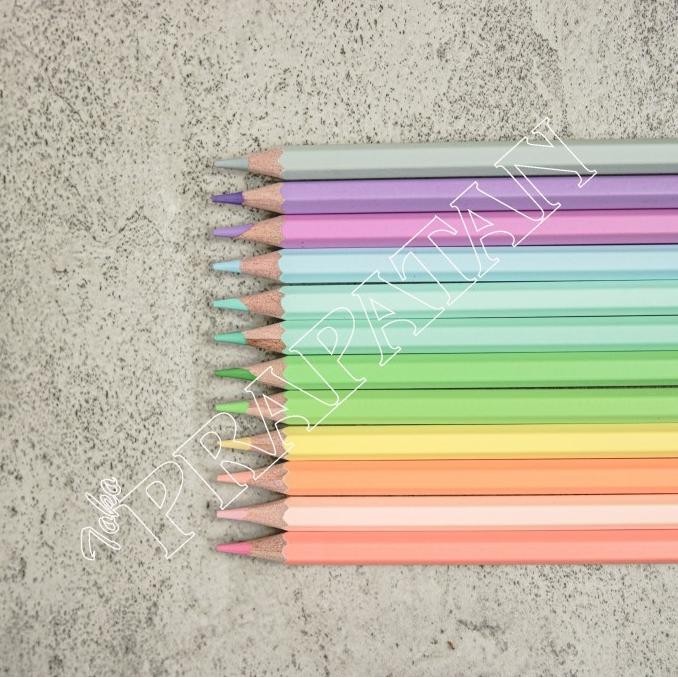 

Joyko Pastel Color Pencils 12 Warna / Pensil Warna Patel Joyko CP-125P