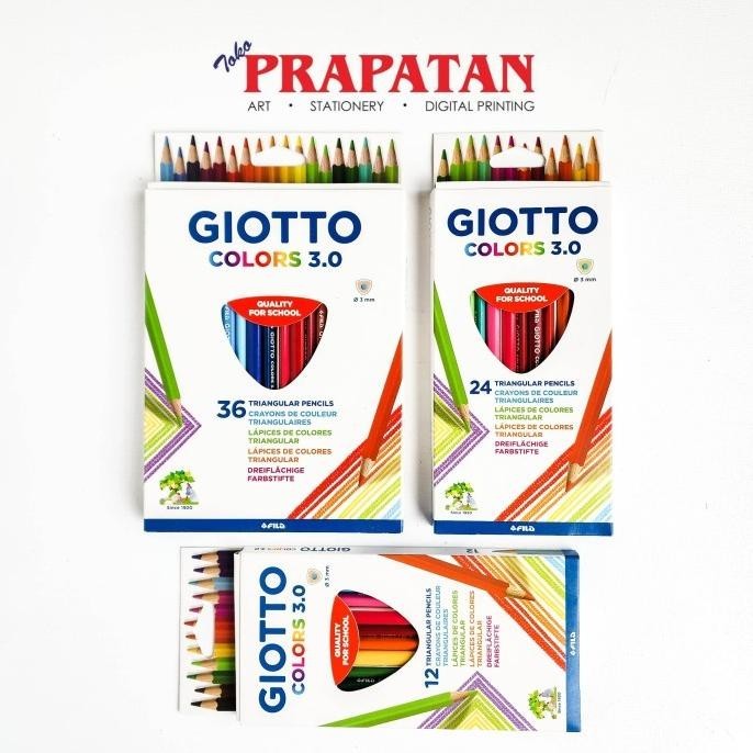 

Pensil Warna Giotto Color Pencil 3.0 Triangular set