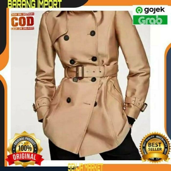 Jaket Jacket Long Coat Zara Original Mantel Winter Musim Dingin Nita