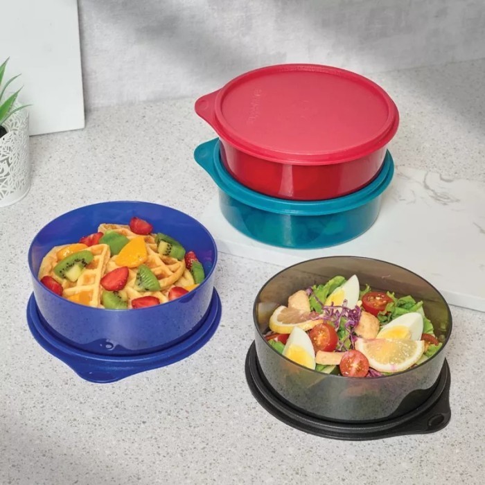 LARGE DEEP BOWL TUPPERWARE KOTAK MAKAN