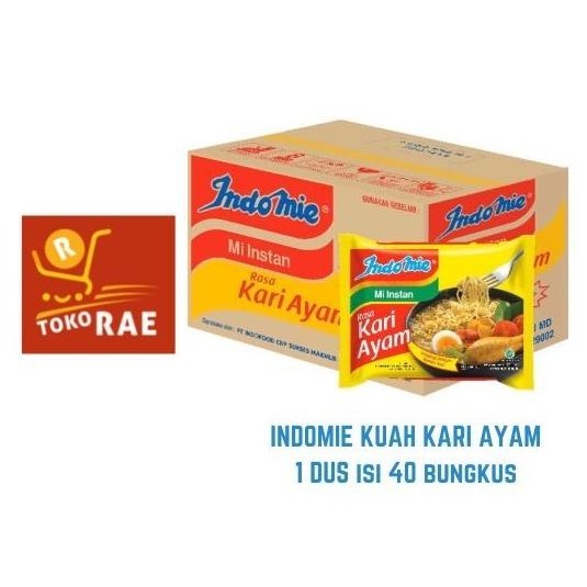 

Indomie Rasa Kari 1 Dus - Hanya Grab/Go Send Revi Staroutlet