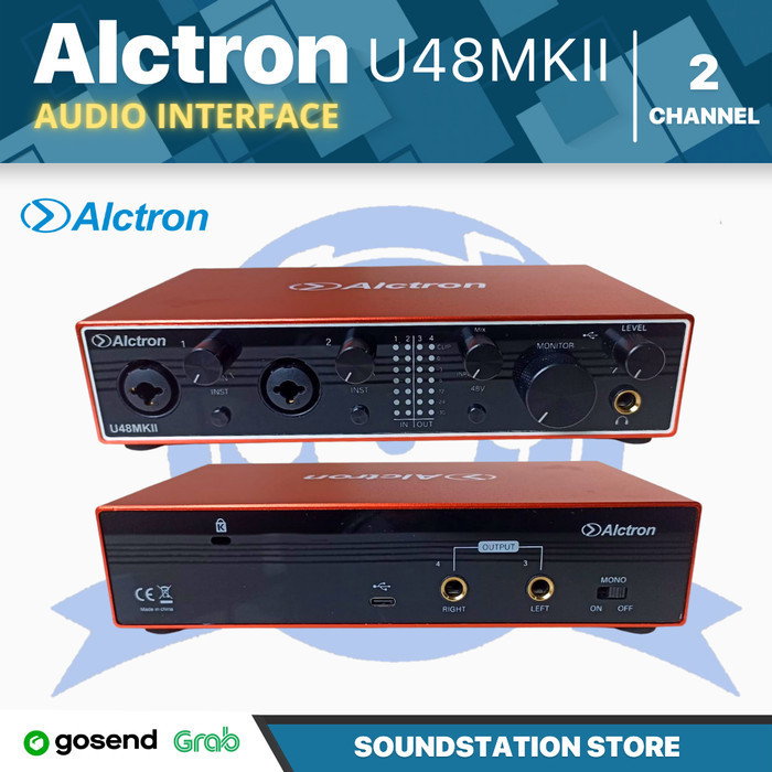 

ALCTRON U48MKII Audio Interface, Soundd ALCTRON U48 MK2