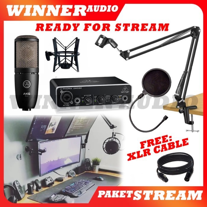 

PAKET STREAMING SOUNDD UMC22 E