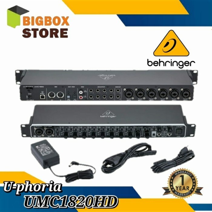 

Soundd UMC1820 / Umc 1820 / Umc-1820 Audio Interface USB